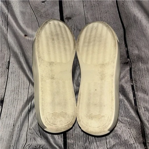 Corkys Powder Metallic Woven Faux Leather Slip On Loafer Flat Cushioned Size 8 - Picture 6 of 7